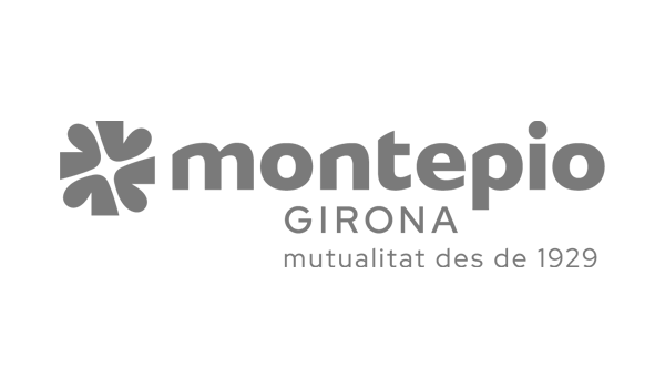 Montepio Girona logo gris